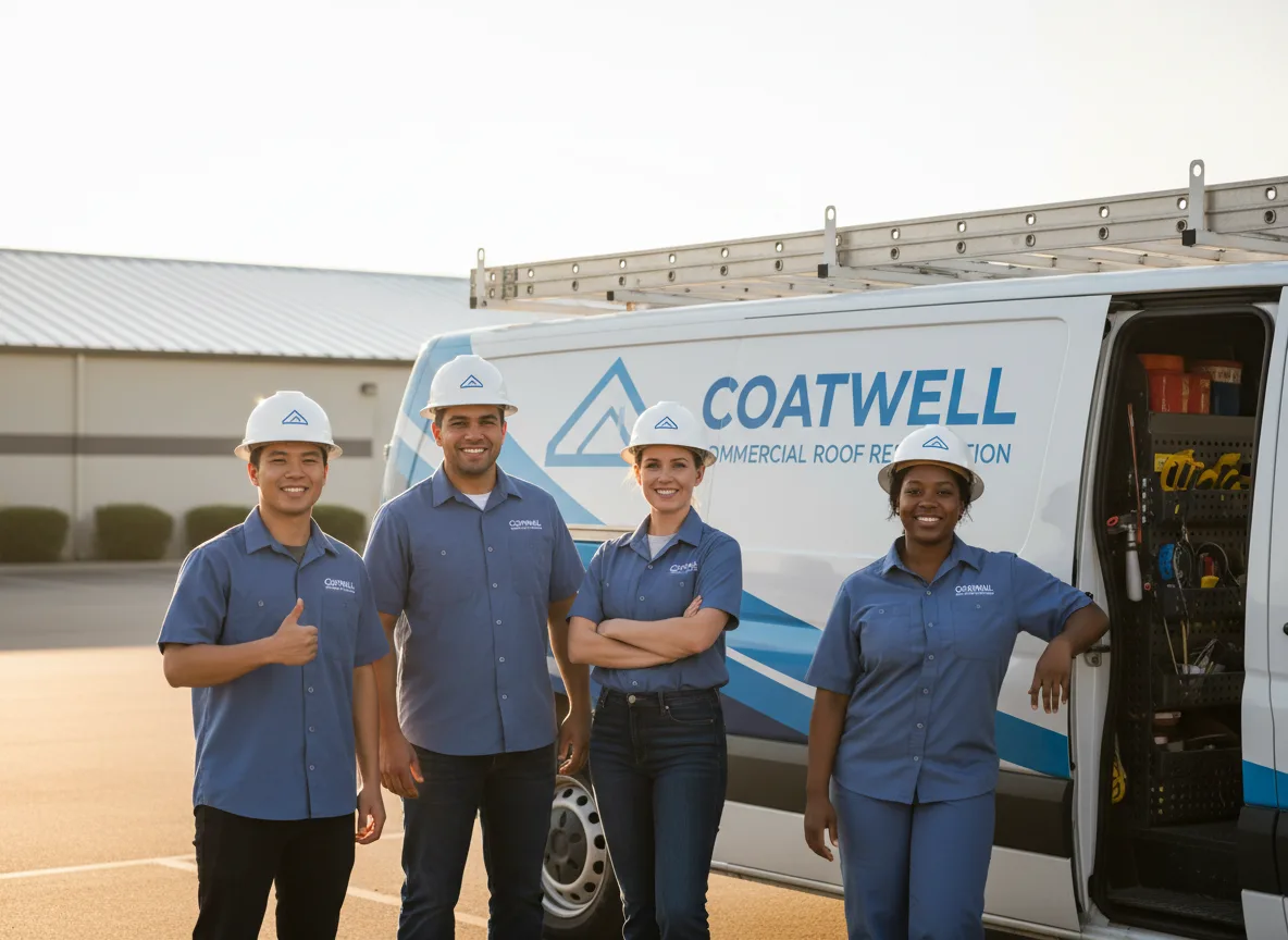 Commercial roof coating company in Presho, SD